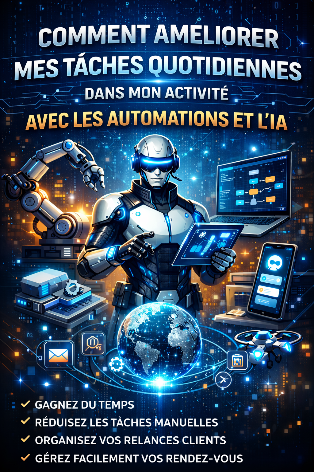 Comment améliorer mes tâches quotidiennes dans mon activité avec les Automations et l’IA • V2 Ultra Premium